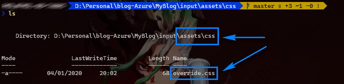 Folder structure